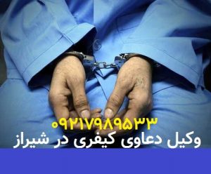 وکیل دعاوی کیفری